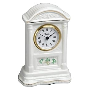Belleek Glenveigh Mantel Clock, Small