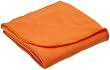 Northpoint 180 GSM 50-Inch by 60-Inch Fleece Throw, Orange