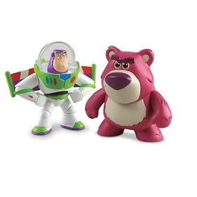 Disney Pixar Toy Story Buddy Twin Pack - Hero Buzz Lightyear and Lotso