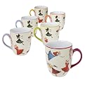 Dancing Fairies Mugs Set of 6