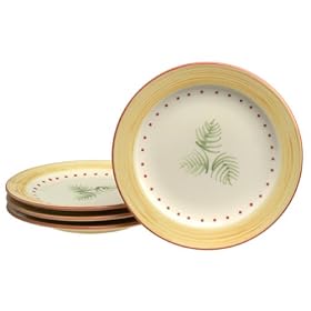 Pfaltzgraff Pistoulet Christmas Dessert Plates, Set of 4
