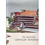 1956 CHRYSLER WINDSOR Sales Brochure Literature Book by Chrysler