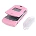 Leather Wrapped Thin Shell Light Pink - Motorola Razr V3, V3c, V3i