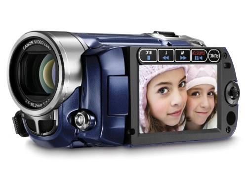 Cheap Canon FS100 Flash Memory Camcorder with 48x Optical Zoom (Blue)