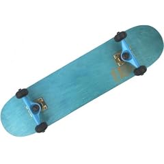 South Central Skateboard Komplettboard Stained Blue 7.25 inch mit Venture Achsen