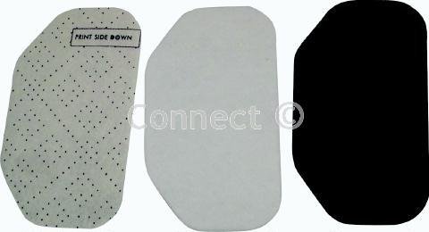 Deep fat fryer filter set