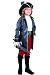 CHILD Medium 8-10 - Captain Morgan Costume WITH Boot Tops!