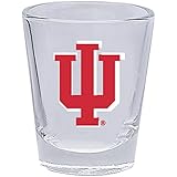 Indiana Hoosiers 2 oz Collector Shot Glass - Clear