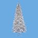 9' Pre-Lit Artificial Designer Sterling Silver Christmas Tree - Clear Lights