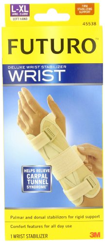 Futuro Deluxe Wrist Stabilizer, Large/Extra-Large, Left Hand On Sale