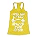 And She Lifted Ever After Burnout Tank Top
