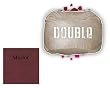 Comfort Sac Double Sac In Merlot Finish By Elite Furniture