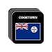 Queensland - "COOKTOWN" Set of 4 Mini-Mousepad Coasters