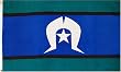 Australia "Torres Strait" Flag - 3 foot by 5 foot Polyester (NEW)