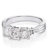Three-Stone Diamond Ring 1.5ctw