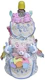 Triplets 3 Tier Diaper Cake
