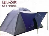 Eigenschaften H+S Iglu Zelt 3 Personen / Iglu Zelt für 3 Personen / 190T / Vordach / 200x200x125