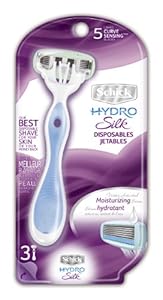 Schick Hydro Silk Disposable Razor, 3 Count