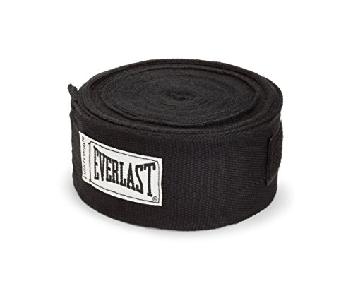 Everlast professional hand wraps, 180-inch, black