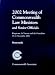 2002 Meeting of Commonwealth Law Ministers & Senior Officials Kingstown, St Vincent & Grenadines, 18-21 Nov 2002