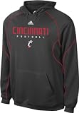 Cincinnati Bearcats adidas Performance Fleece 2009 Sideline Hooded Sweatshirt - Medium