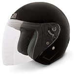 417SDdQ42oL. SL160  SH   5S Fuel™ Vented Open Face Helmet, GLOSS BLACK