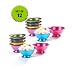 RETRO ALUMINUM BOWLS (SET OF 12)