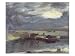 Barges on the Stour with Dedham Church in the Distance, 1811 Art Giclee Poster Print ...