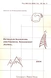 Petroleum Accounting and Financial Management Journal