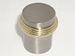 Top Knobs-Somerset Collection M341 Split Finish Knob in Brushed Satin Nickel and Polished Brass