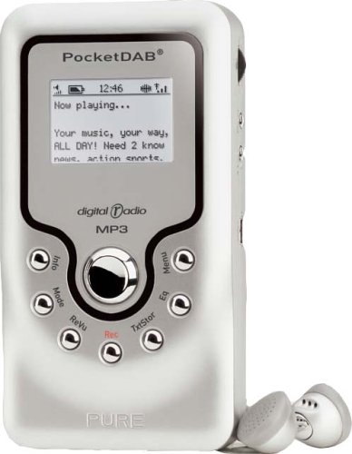 Childrens Toyshop  Electronics : Pure Pocket DAB 2000 Portable DAB/FM Radio & MP3 Player