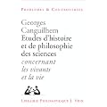 Etudes d'histoire et de philosophie des sciences