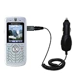 Rapid Car / Auto Charger for the Motorola SLVR L6 - Gomadic Brand w/ TipExchange Technology