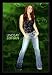 Lindsay Lohan (Green Background) Black Wood-Mounted Movie Poster Print - 24 X 36