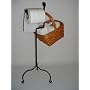 Wrought Iron Toilet Tissue Paper Stand Rack-Hand Made