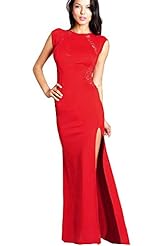 Plus Size Mermaid Lace Evening Dress/Maxi Dress 