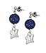 MLB Milwaukee Brewers LogoArt Ovation Earrings