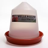 Wells Poultry equipment - 3 litre plastic chicken drinker