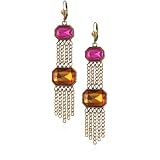 ivory pearl chandelier earrings Sparkling Sage Druz