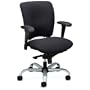 HON Perpetual Seating Ergonomic Work Chair, Adjustable Arms, Lava/Titanium