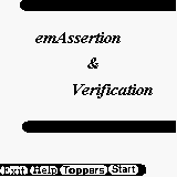 "emAssertion and Verification" for Palm