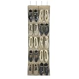Over-the-Door Shoe Organizer with 20 Pockets