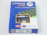 Kingston Technologies 512MB DDR SDRAM PC3200 Desktop Memory KVR400AK2/512R
