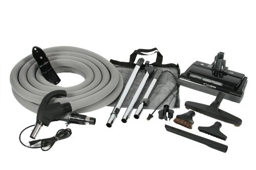 Cen-Tec Systems 99614 CT14DXQD Quiet Drive Central Vacuum Electric Brush Kit with 35-Feet Universal Connect 4-Wire Hose On Sale