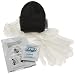Personal Health Care : First Aid Only Mini Backpack With Belt Loop And Key Ring, Cpr Faceshield And 4 Exam Quality Disposable Vinyl Gloves, Antimicrobial Wipe, Black (Pack of 3)