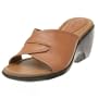 Clarks Women's Chantilly Slide,Light Tan Leather,6 M