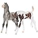 Fun Foals Gift Set Grullo & Liver Chestnut TobianoÂ