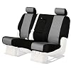 Coverking Custom-Fit Rear Bench Seat Cover - Neosupreme Fabric, Gray