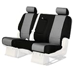 Coverking Custom-Fit Rear Bench Seat Cover - Neosupreme Fabric, Gray