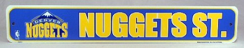 Denver Nuggets St. Street Sign NBA Licensed